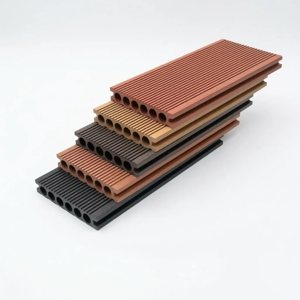 structa deck hollow composite decking board