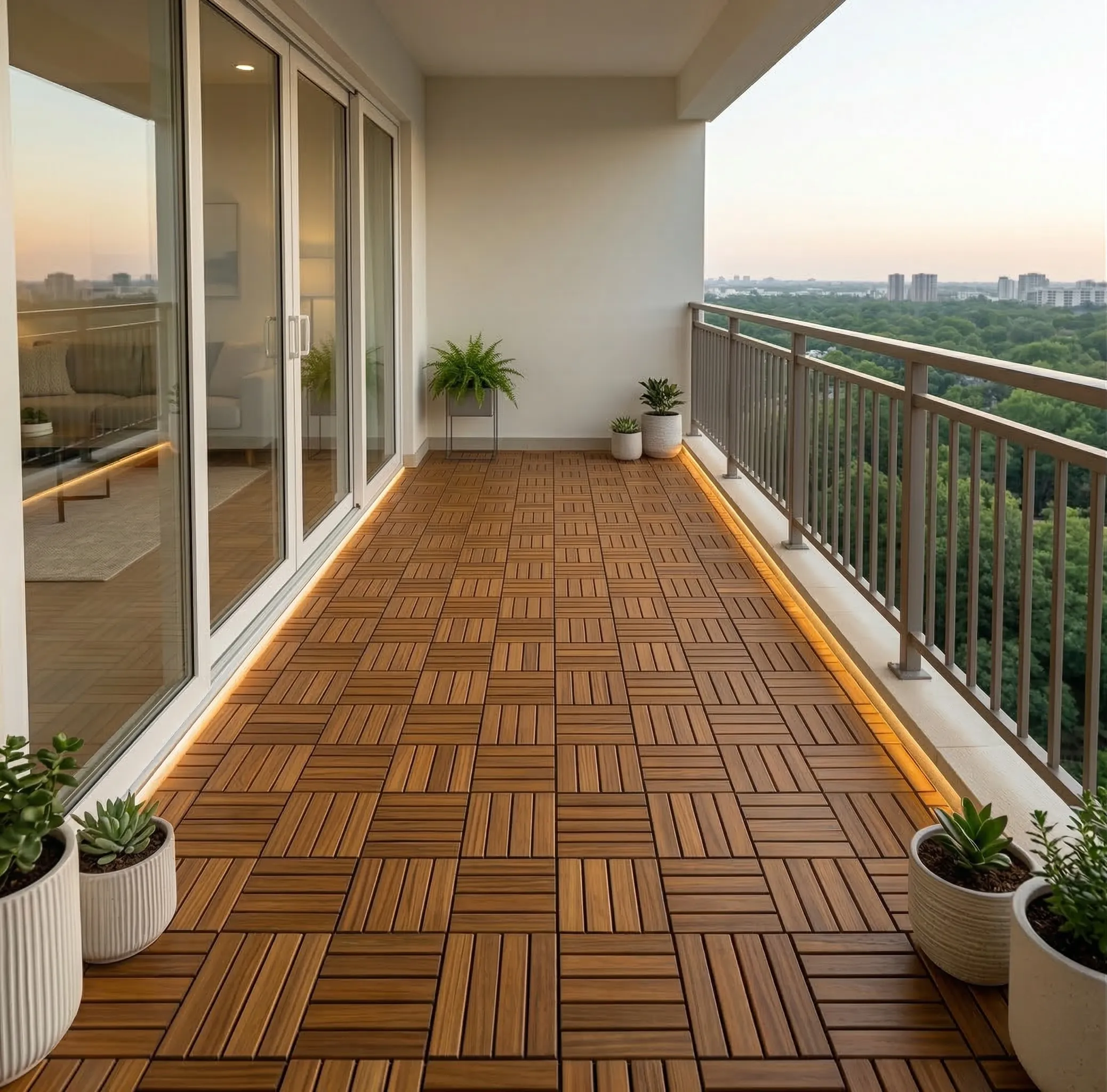 structa deck natural wooden patio flooring tiles outdoor.