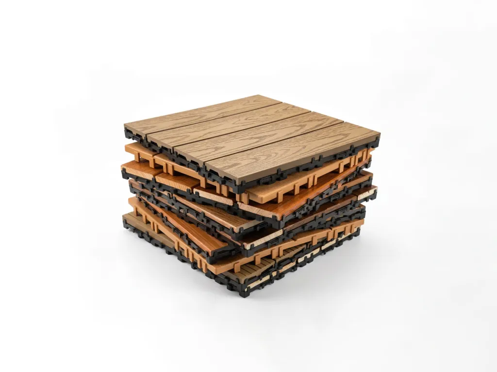 structa deck premium composite interlocking decking