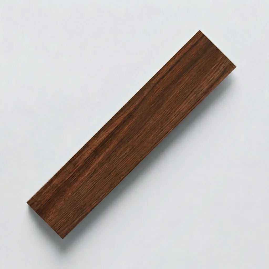 mahogany wood grain peel and stick vinyl flooring plank