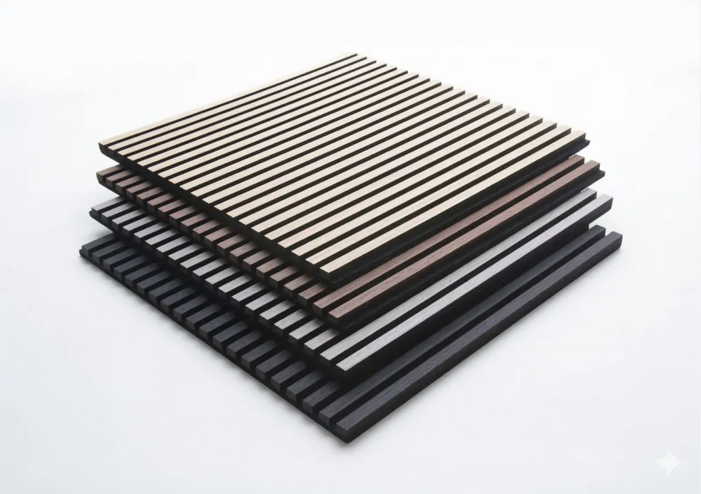 slats 3d acoustic wall panel