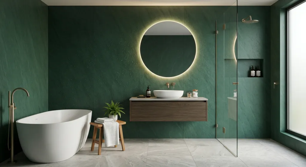 waterproof spc wall panel walk in shower enclosure scaled