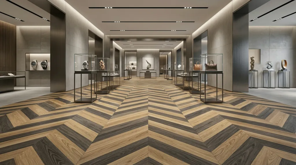 waterproof vinyl flooring in modern look scaled